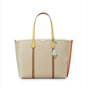 Tory Burch Perry Large Canvas Tote